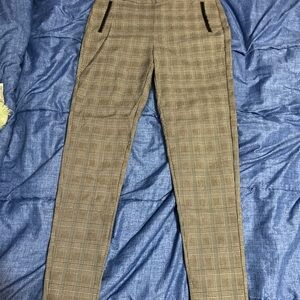 Juniors Plaid Pants
